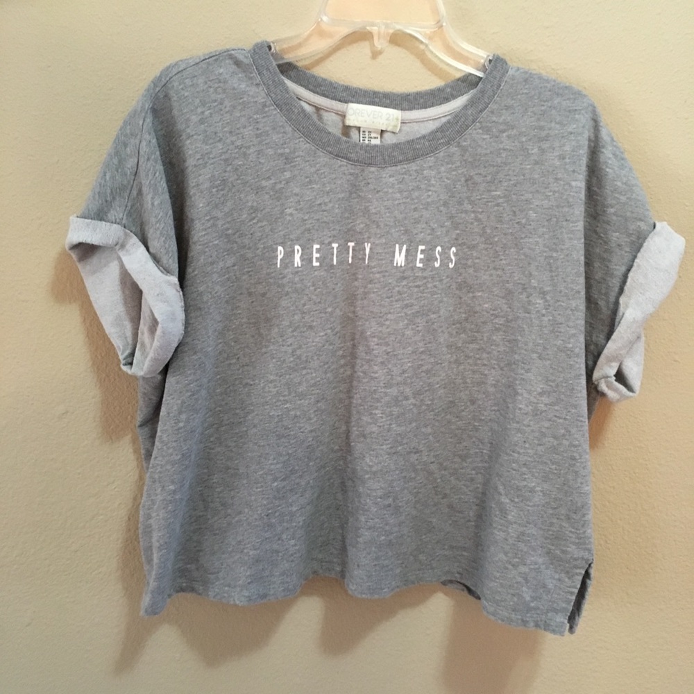 Plus size “PRETTY MESS” shirt